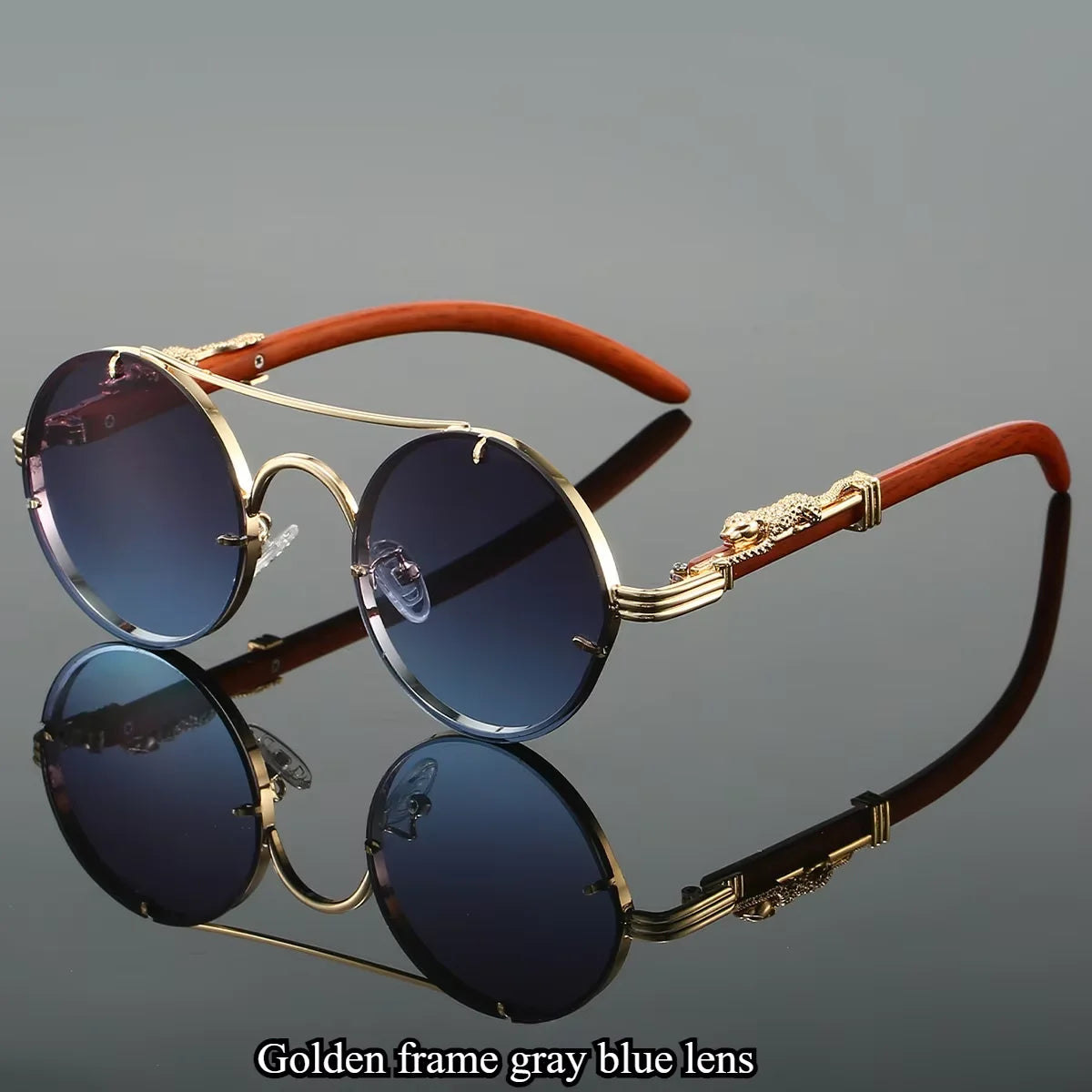 Vintage designer outdoor sunglasses Men Round Fashion Plastic Titanium High Quality Sun Glasses Man UV Protection glasses woman