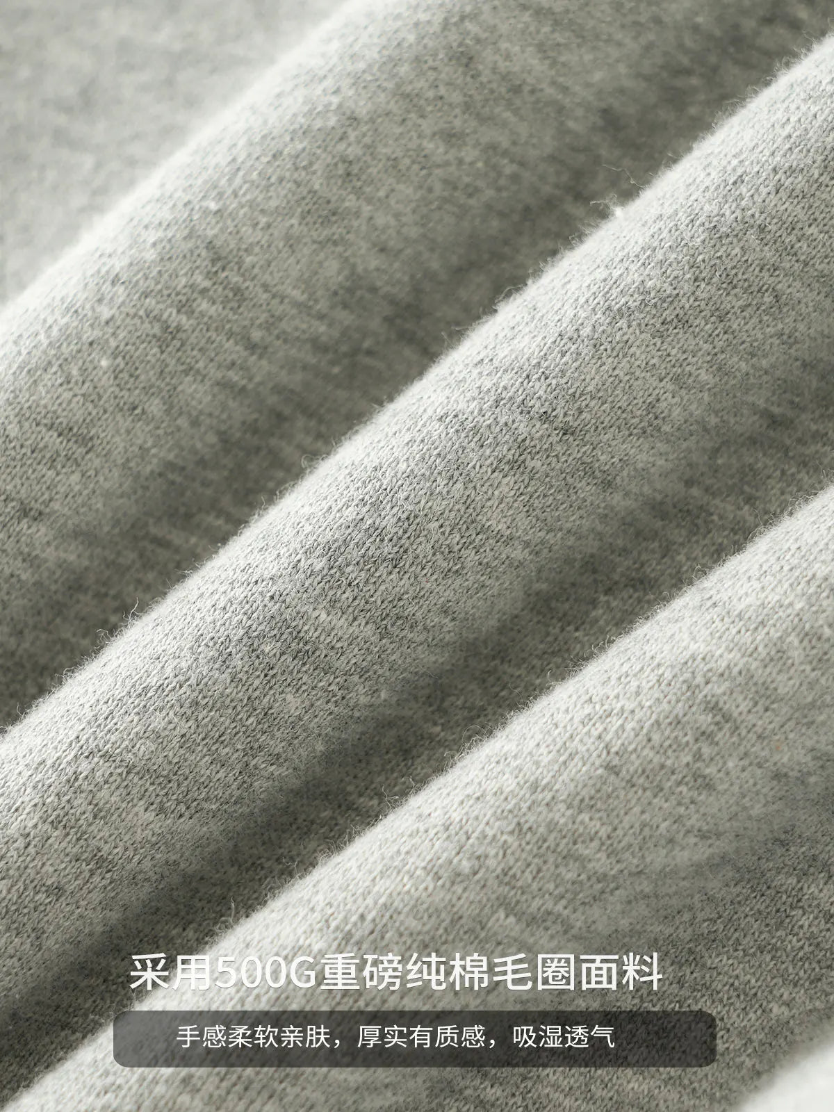 DUKEEN 500G Heavyweight Men Sweatpants Spring and Autumn 100% Cotton Loose Casual Sport Jogger Pants Men's Drawstring Trouse