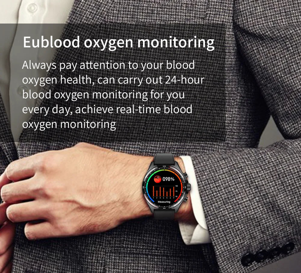 Hotsale Silver Gold Stainless Steel Color Smart Watch 1.58 Inch Bt Call Nfc Wireless Charging Smartwatch