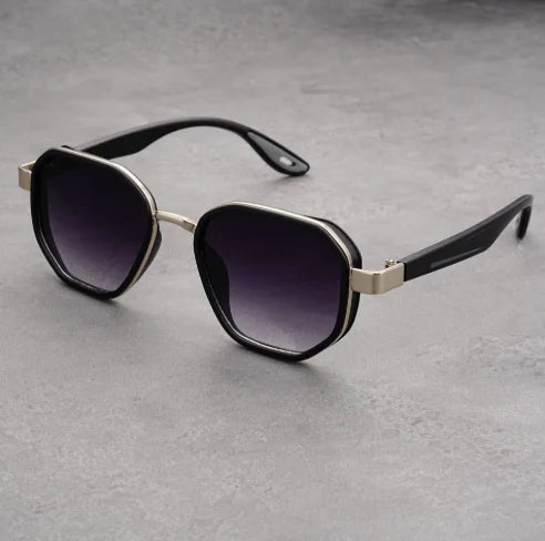 Vintage designer outdoor sunglasses Men Round Fashion Plastic Titanium High Quality Sun Glasses Man UV Protection glasses woman