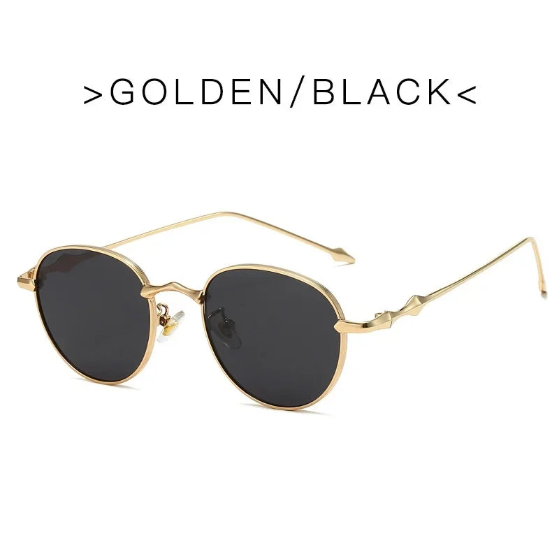 Vintage designer outdoor sunglasses Men Round Fashion Plastic Titanium High Quality Sun Glasses Man UV Protection glasses woman